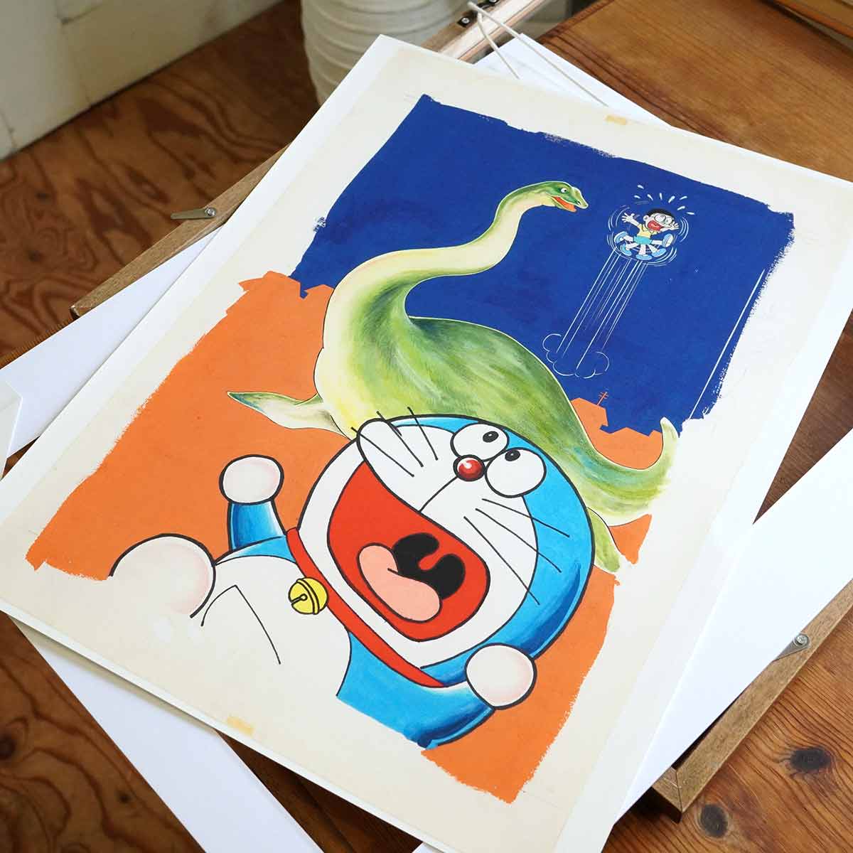ドラえもん 「のび太の恐竜」 複製原画 藤子・F・不二雄ミュージアム限定 中古