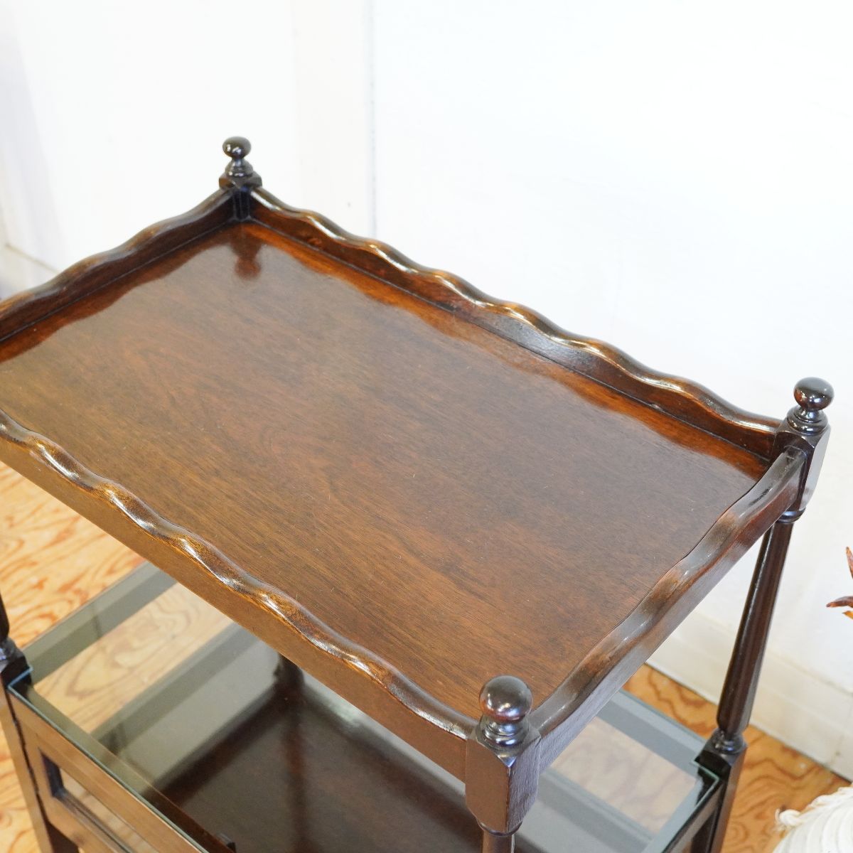 クラシカルワゴン ショーケース サイドボード アンティーク