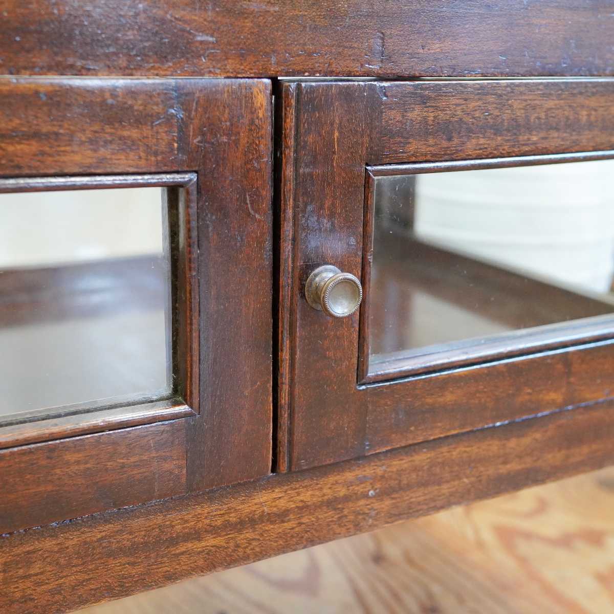 クラシカルワゴン ショーケース サイドボード アンティーク