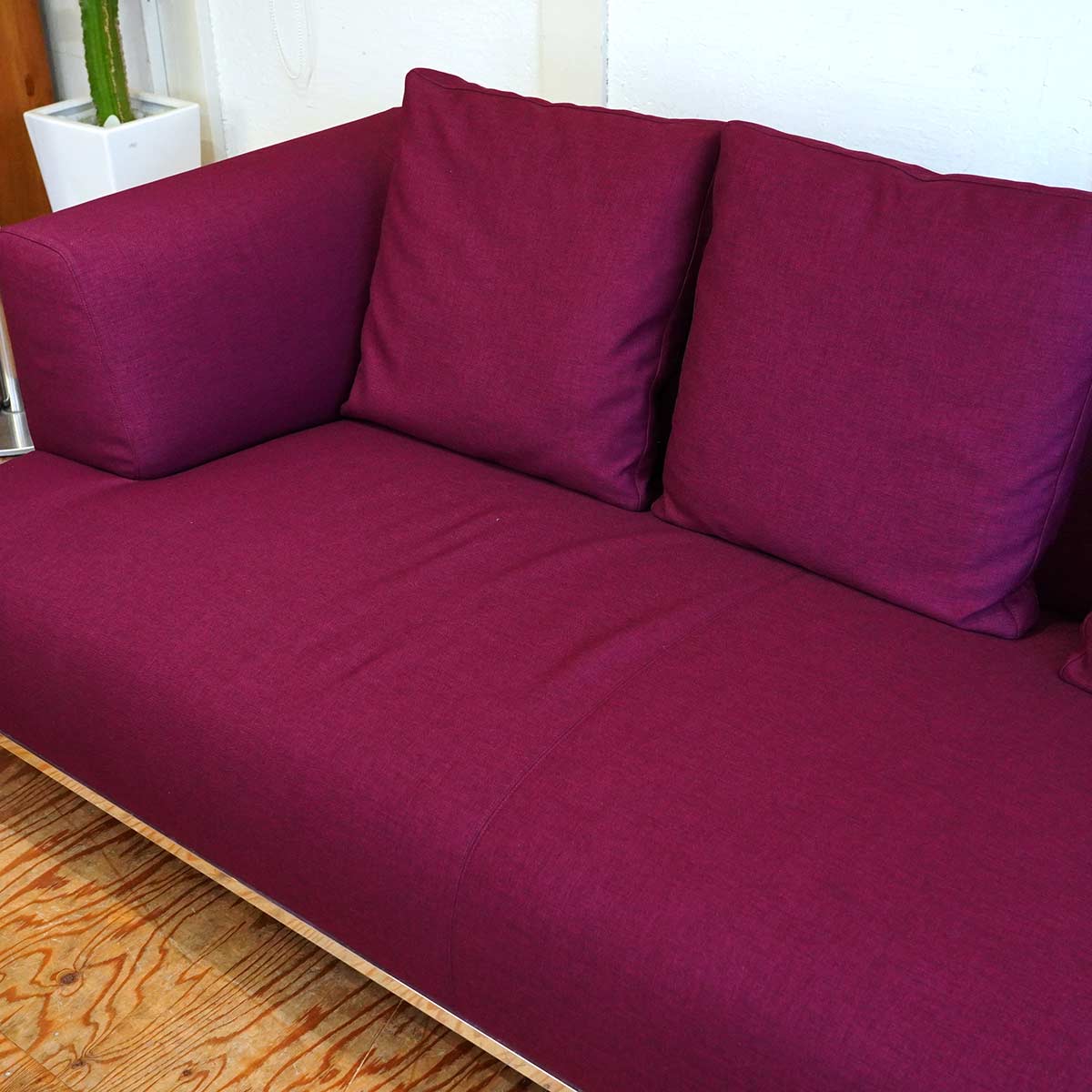 ビー&ビー イタリア / B&B Italia SOLO 片アーム ソファ 3人掛けソファ 中古