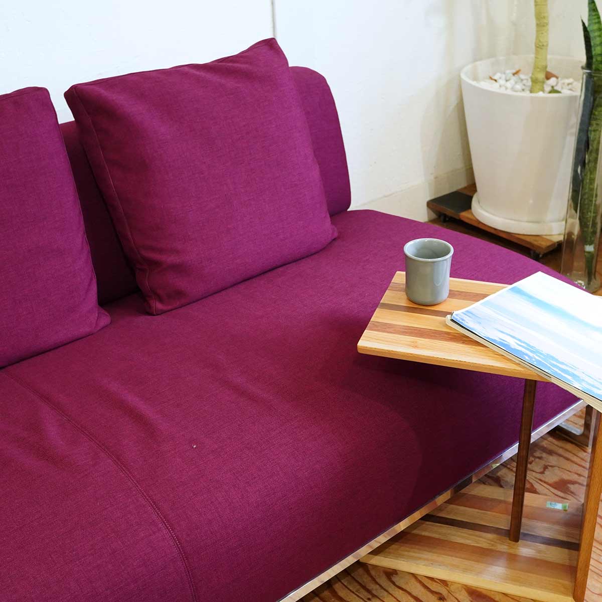 ビー&ビー イタリア / B&B Italia SOLO 片アーム ソファ 3人掛けソファ 中古