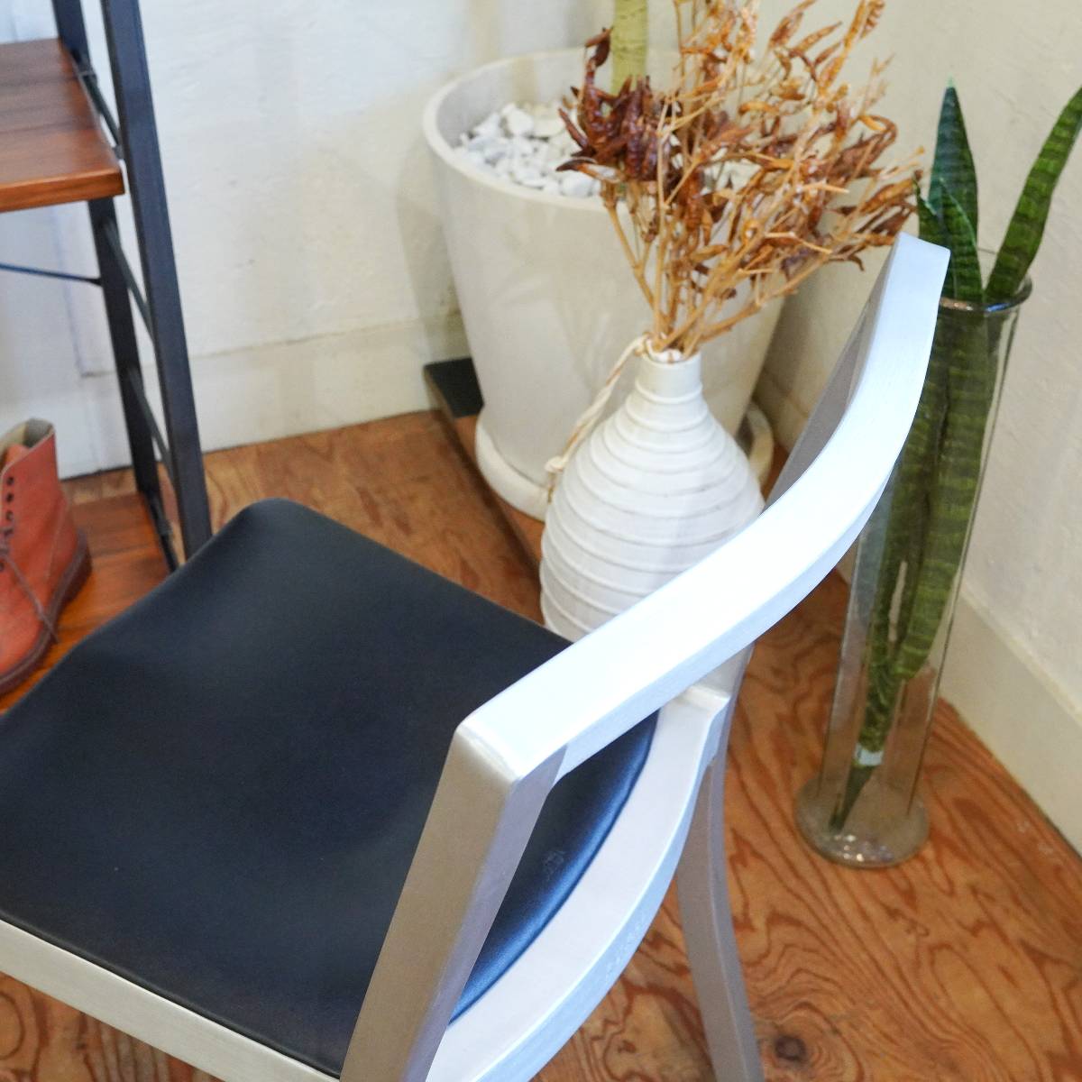 エメコ / EMECO アイコン / ICON チェア チェアパット付き【2】アルミ フィリップ・スタルク 展示品