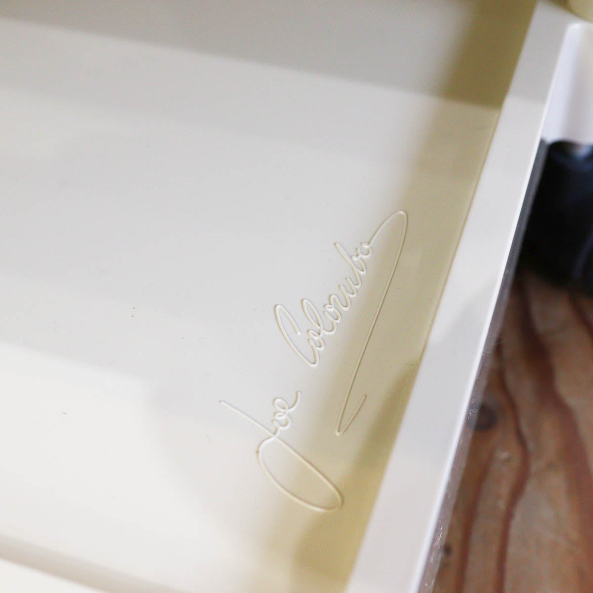 B-LINE ボビーワゴン 2段2トレイ ベージュ 日本限定カラー オプション付き ジョエ・コロンボ 中古