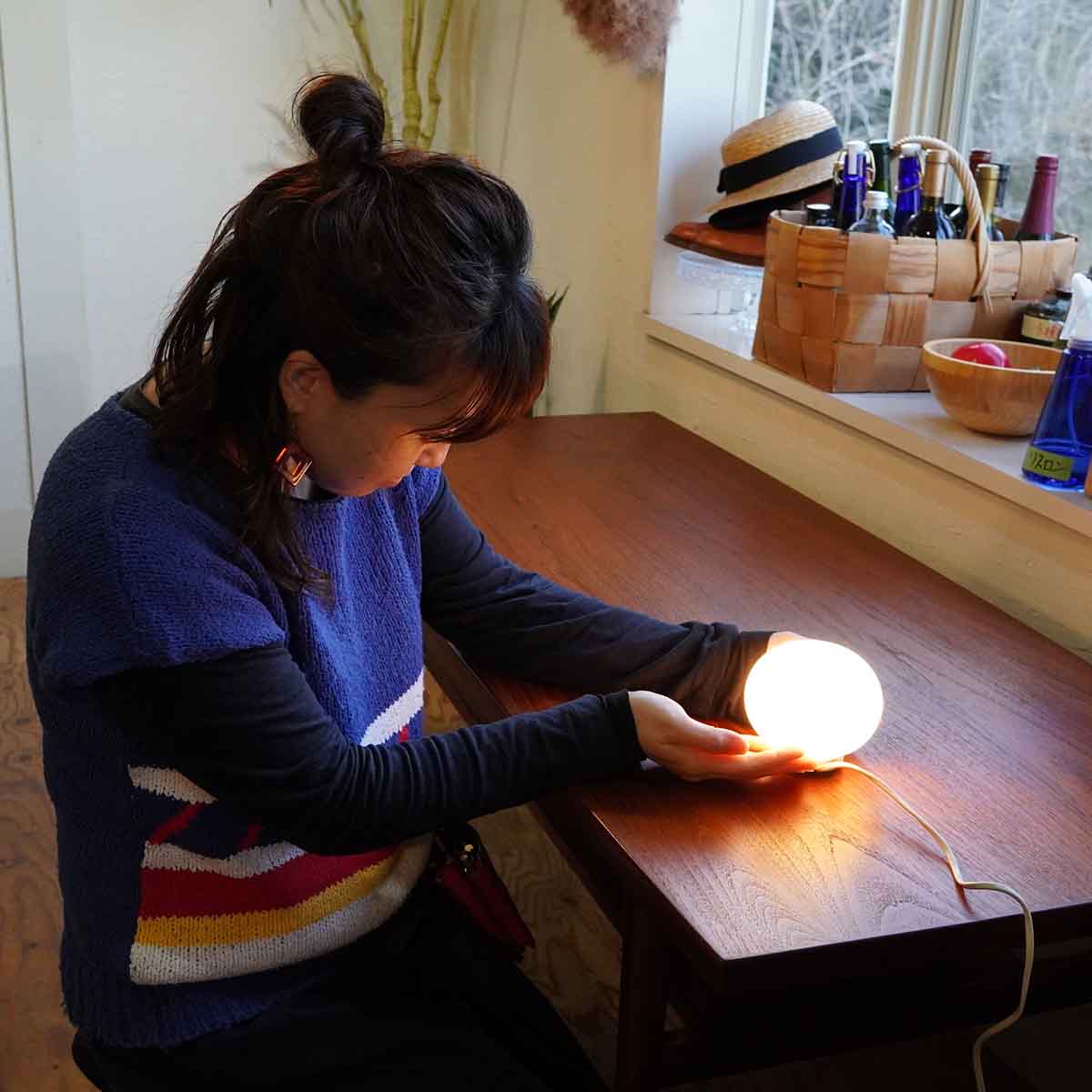 フロス / FLOS ミニグローボール T ジャスパー・モリソン テーブルランプ 展示品