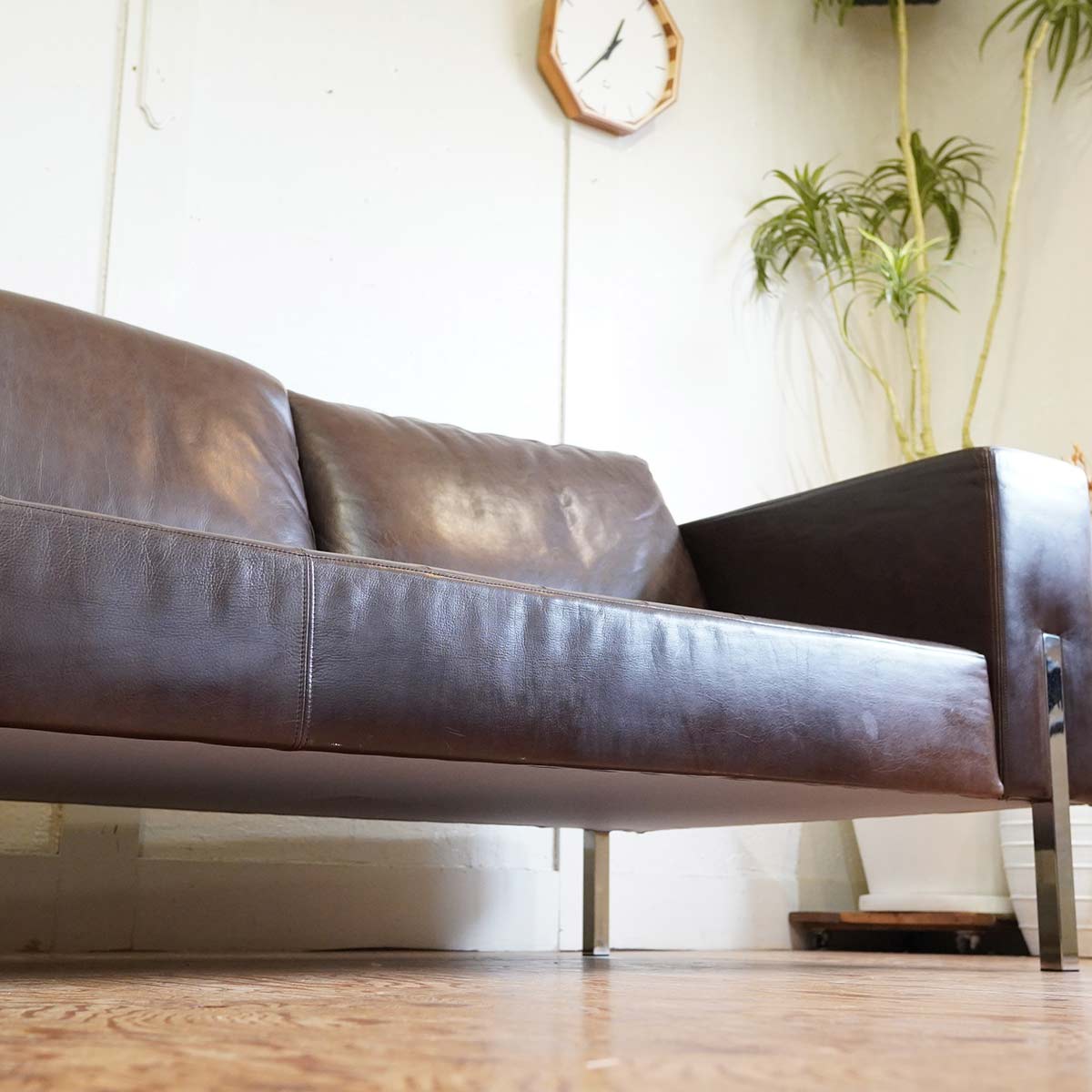 リッツウェル / Ritzwell アヴェニュー ソファ 3人掛け 幅220 本革 2414  展示品