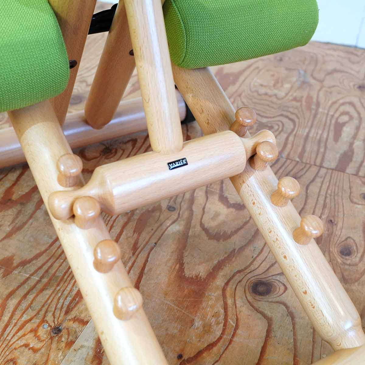 バリエール / VARIER バランスチェア マルチ・バランス / MULTI ジュニアアタッチメント付 ピーター・オプスヴィック ストッケ 中古