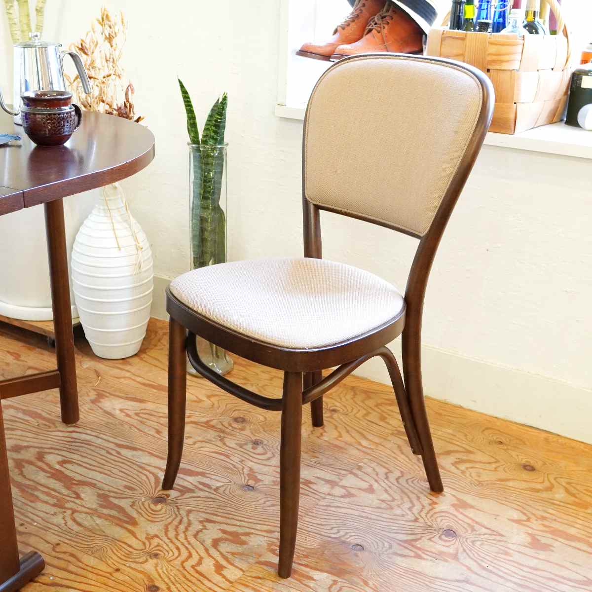 秋田木工 ダイニングチェア 曲木チェア NO.14 中古 椅子
