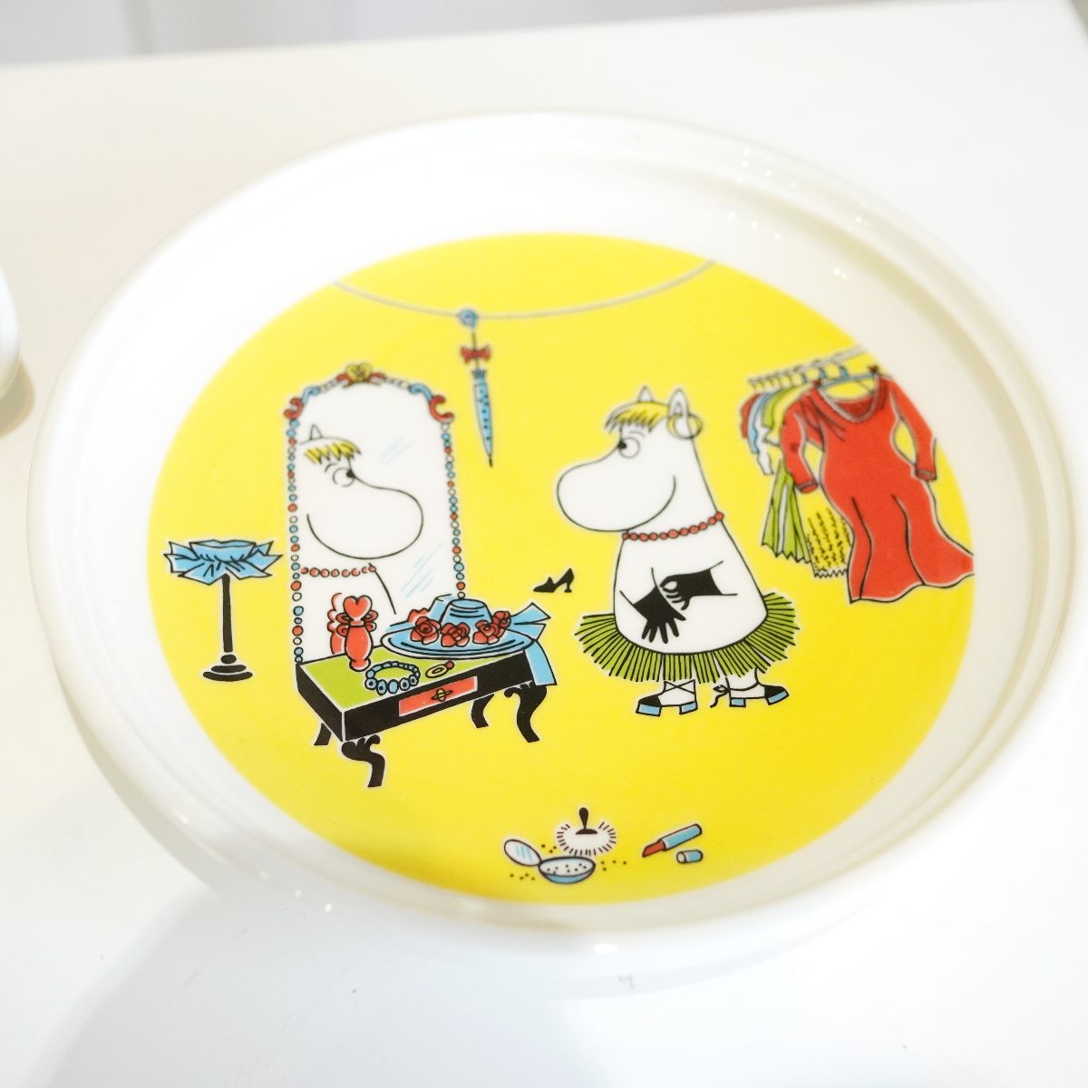 アラビア / ARABIA ムーミン チルドレンセット ロールプレイ プレート&両手マグ 中古