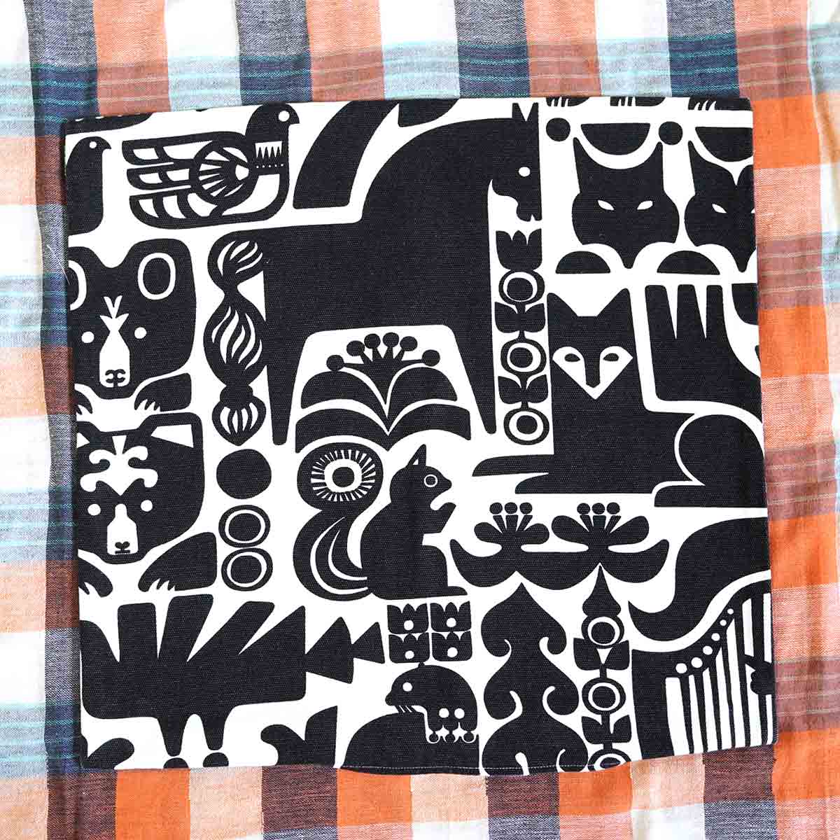 マリメッコ / marimekko カンテレーン クッツ / KANTELEEN KUTSU クッションカバー 中古