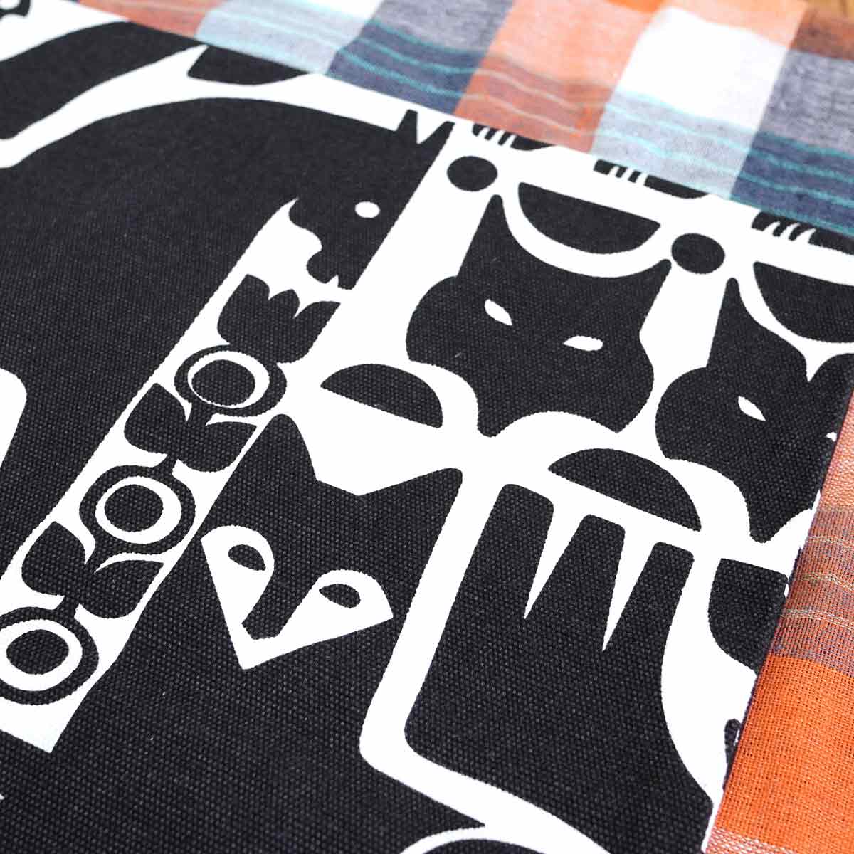 マリメッコ / marimekko カンテレーン クッツ / KANTELEEN KUTSU クッションカバー 中古