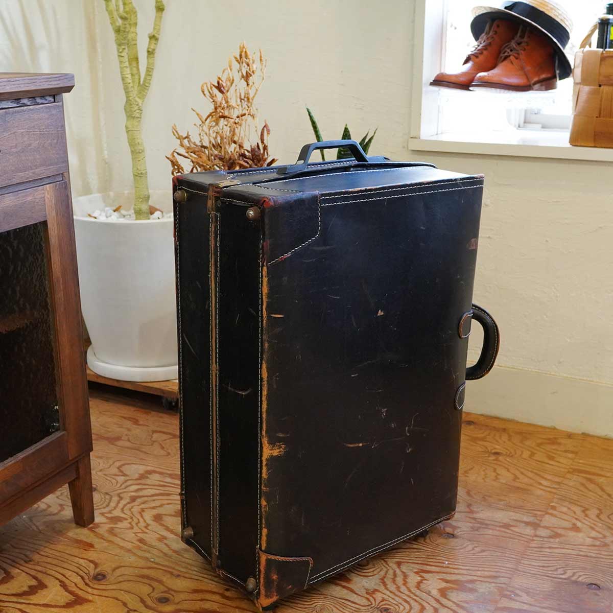トランク スーツケース レトロ 旅行カバン 撮影小物 ヴィンテージ