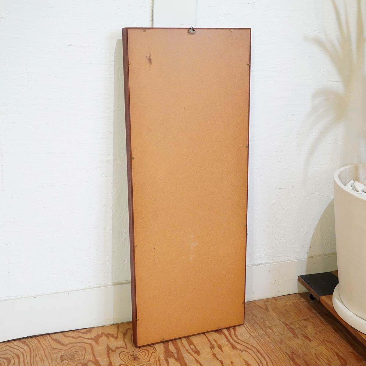 ウォールミラー 鏡 チーク材 デンマーク製 ヴィンテージ