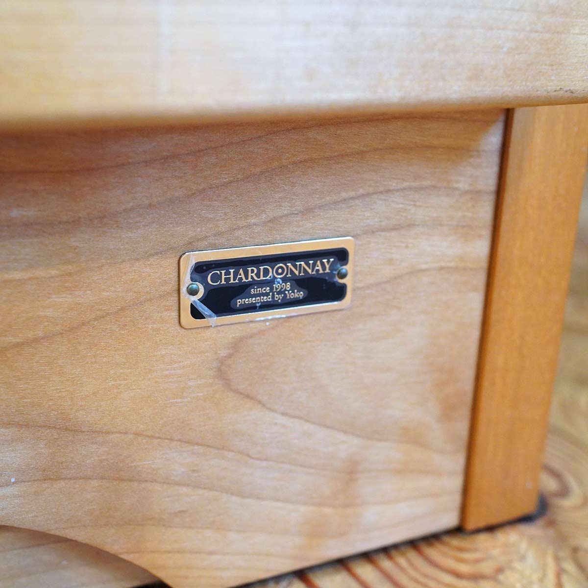 シャルドネ / CHARDONNAY ミラーチェスト ドレッサー 桜材 中古