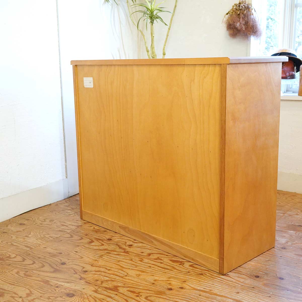 シャルドネ / CHARDONNAY ミラーチェスト ドレッサー 桜材 中古