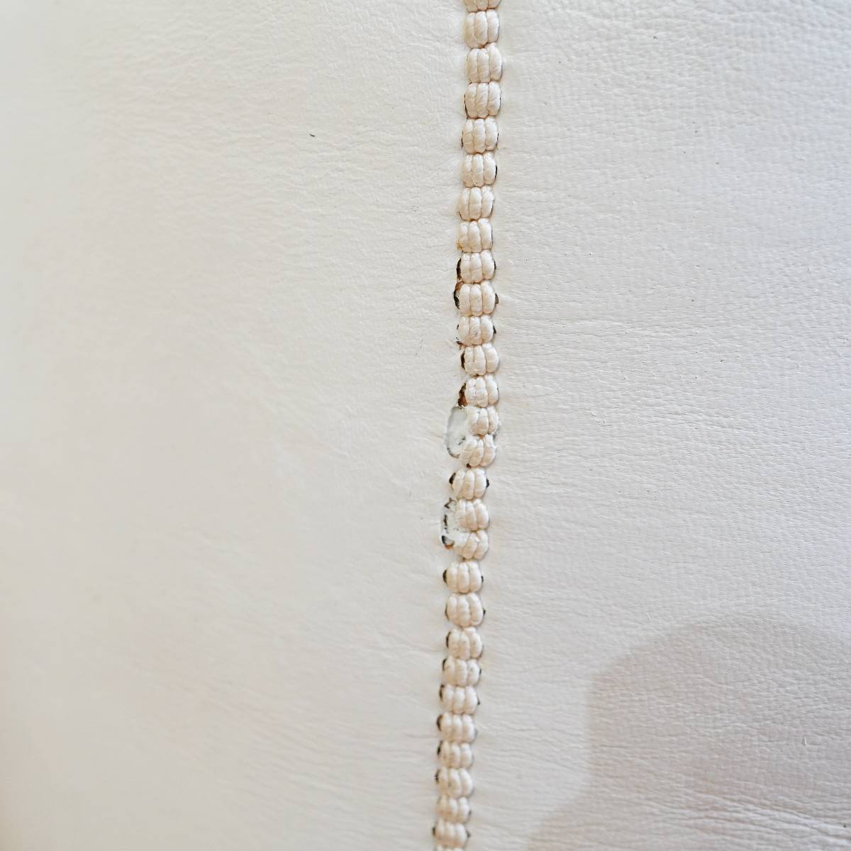 ファティマ モロッコ / Fatima Morocco スタンダード プフS ホワイト スツール 中古