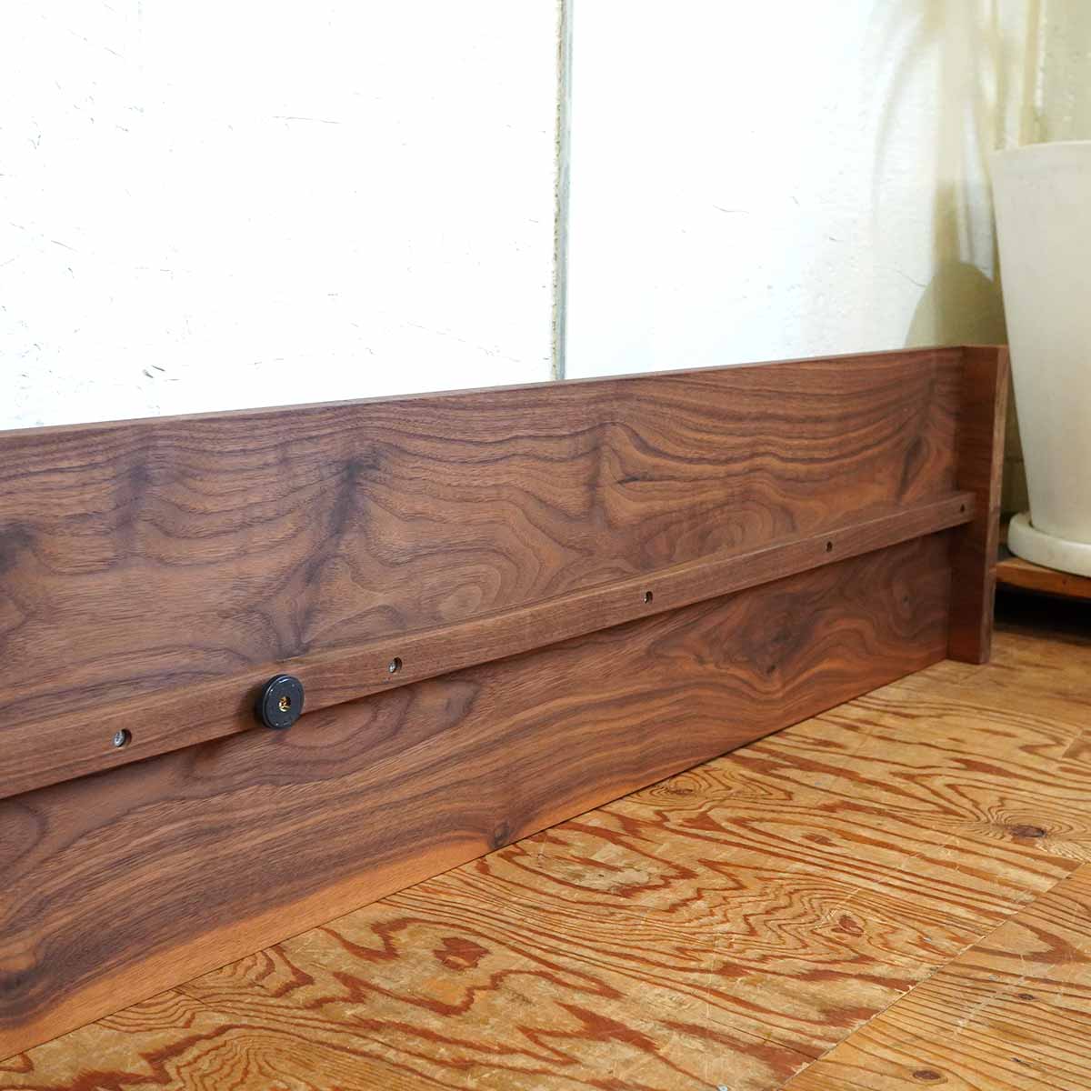 ローボード ローテーブル ウォールナット 置き床 花台 極低 【1】 中古