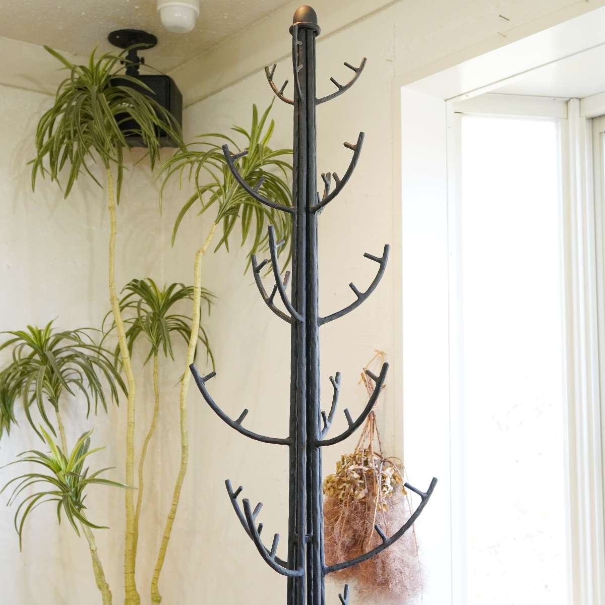 AMi TiE Casa Biancoアイアンポールハンガー 帽子かけ ディスプレイ什器 ヴィンテージ