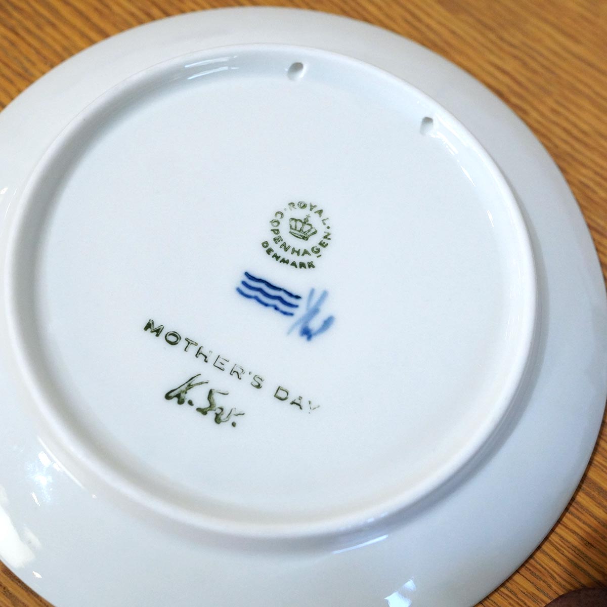ロイヤルコペンハーゲン / ROYAL COPENHAGEN MORS DAG 1971年 母の日 イヤープレート 【1】 ヴィンテージ
