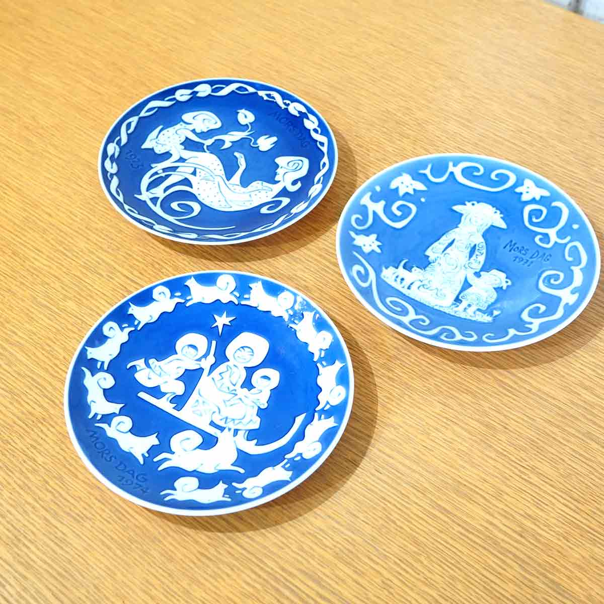 ロイヤルコペンハーゲン / ROYAL COPENHAGEN MORS DAG 1973年 母の日 イヤープレート 【2】 ヴィンテージ