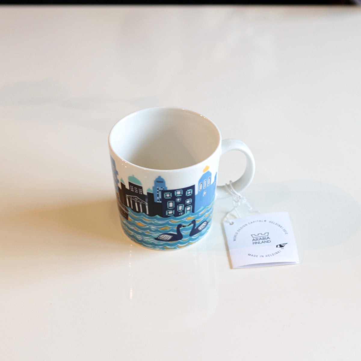 アラビア / ARABIA マグカップ ホームタウン シー ワールドデザインキャピタル記念 中古