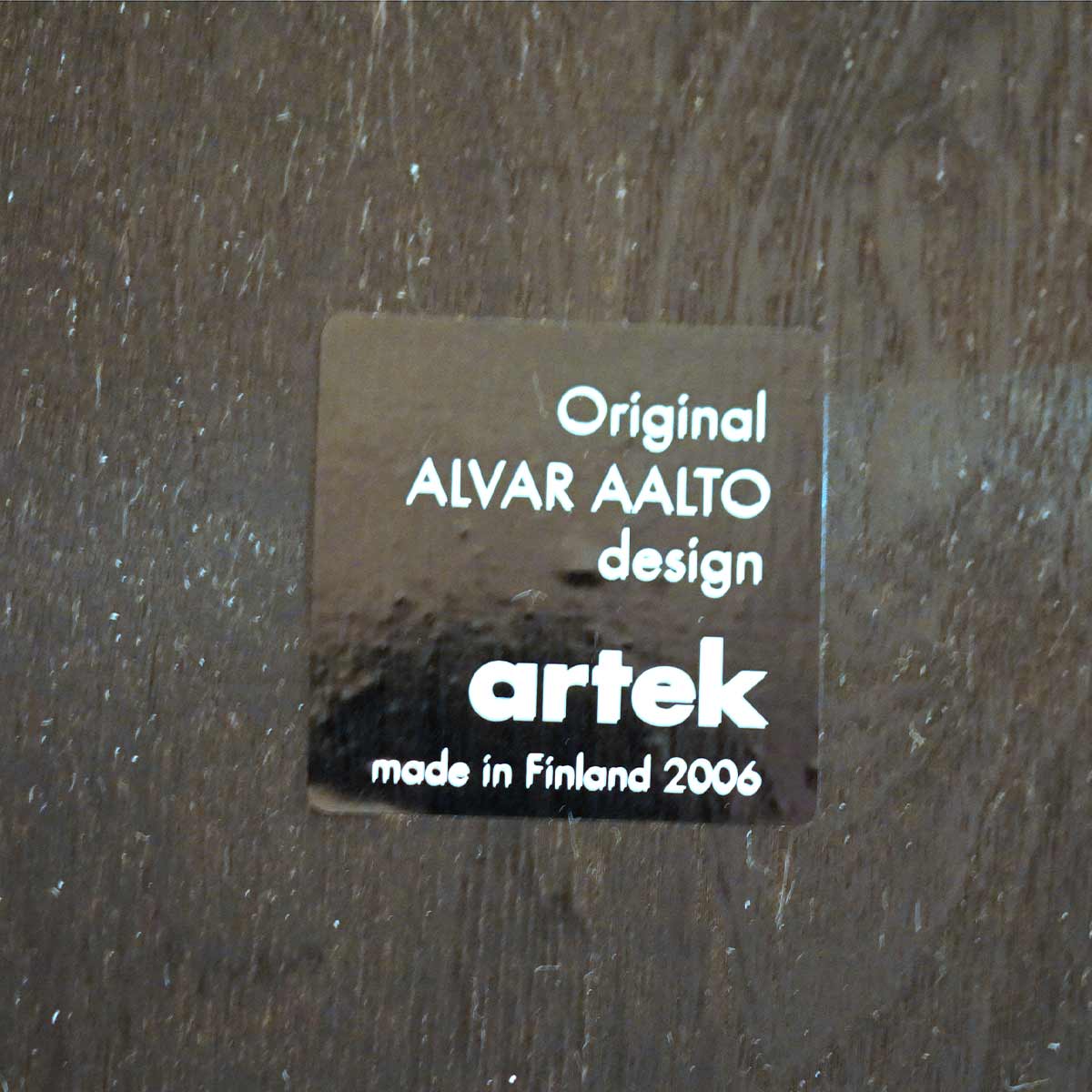 アルテック / artek チェア66 アルヴァ・アアルト バーチ材 ブラック 中古
