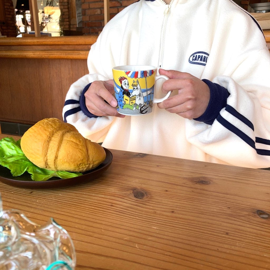 アラビア / ARABIA ムーミン 2013年夏季限定「フローレンと詩人」マグカップ 中古