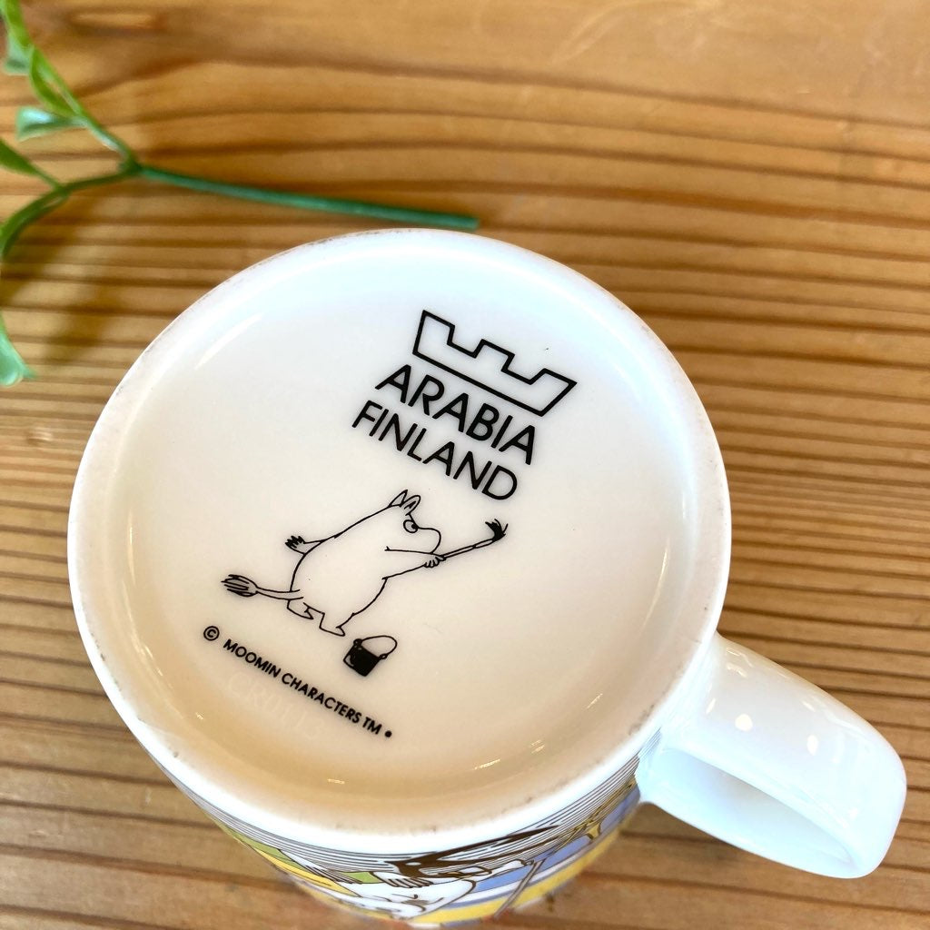アラビア / ARABIA ムーミン 2013年夏季限定「フローレンと詩人」マグカップ 中古