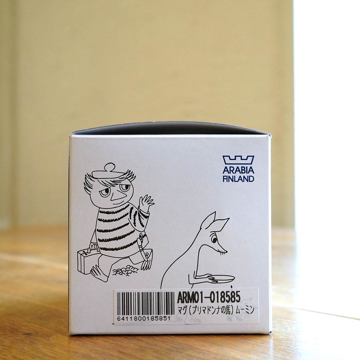 アラビア / ARABIA  ムーミン 2012年夏季限定 プリマドンナの馬【1】 マグカップ 箱付き 旧ロゴ 中古