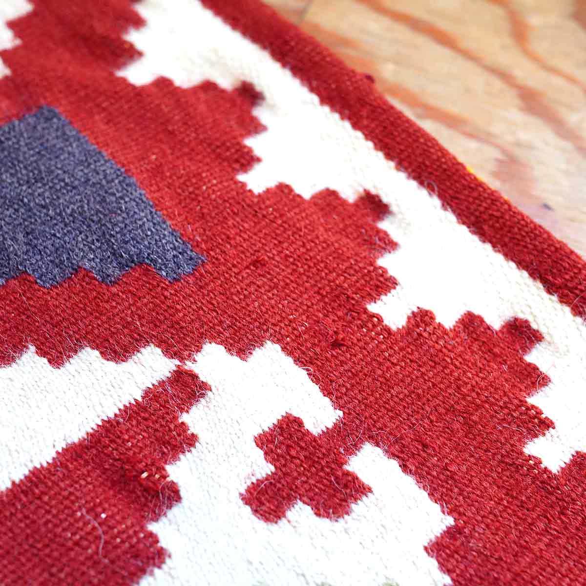 キリム ラグ アクセントラグ 薄手 北欧 ヴィンテージ