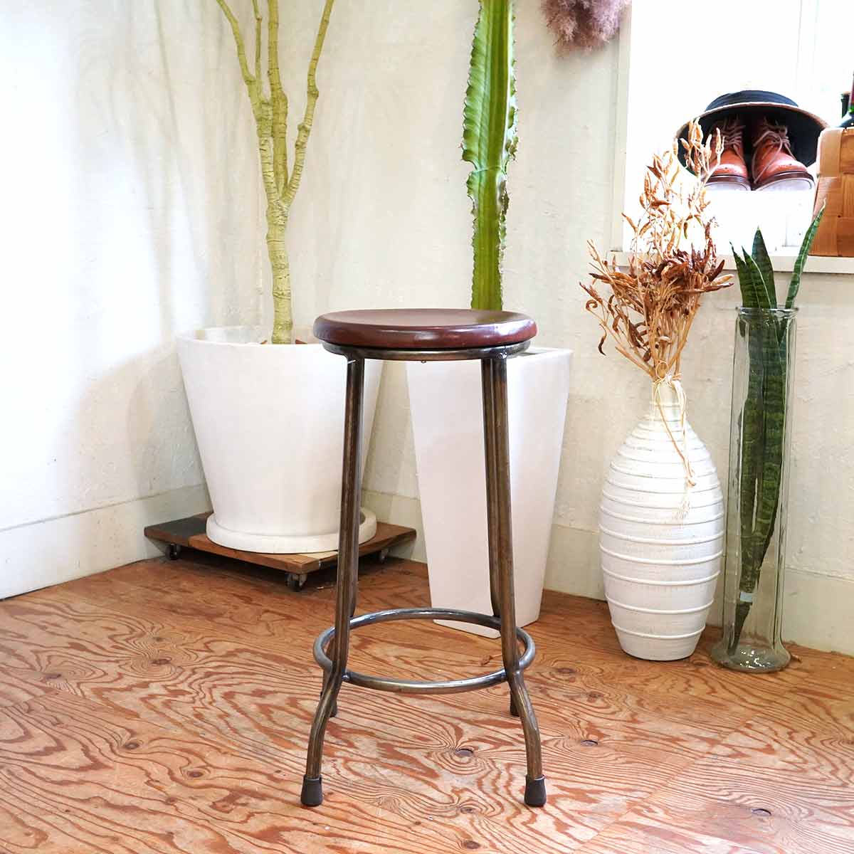 スツール カウンターチェア インダストリアル ヴィンテージ