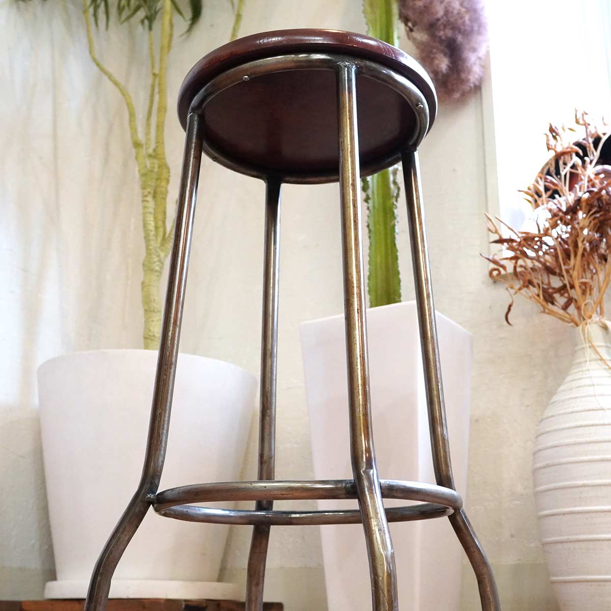 スツール カウンターチェア インダストリアル ヴィンテージ