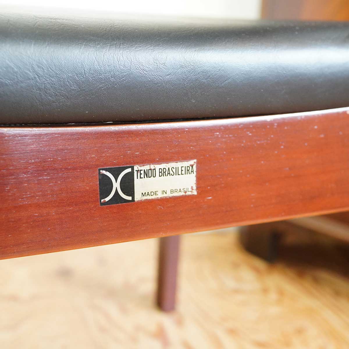 天童木工 / Tendo ブラジレイラ / BRASILEIRA ダイニングチェア【4】 ローズウッド ヴィンテージ