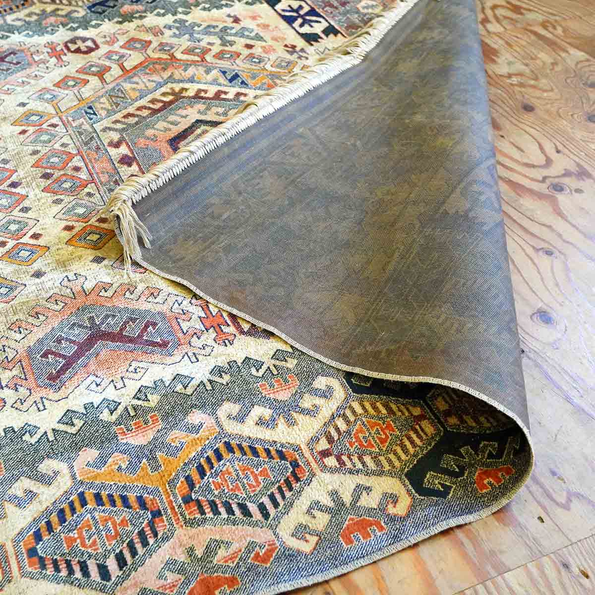 ラグ  敷物 大 エスニック ラグマット 中古