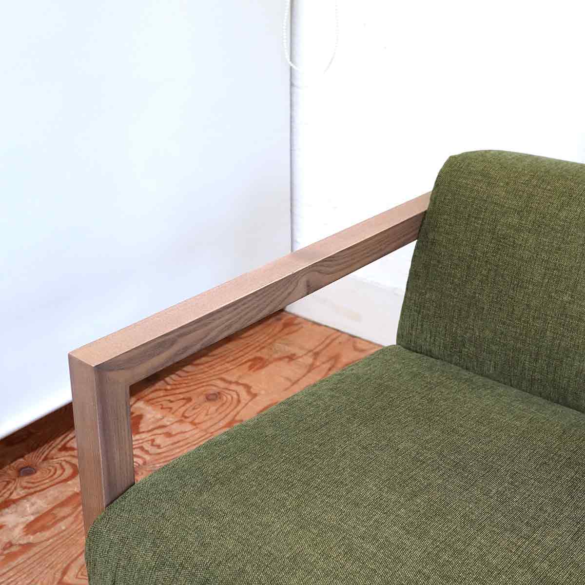 ノイエス / NOYES ビッラ / Villa 2Pソファ ローソファ カバーリング クッション付き 中古