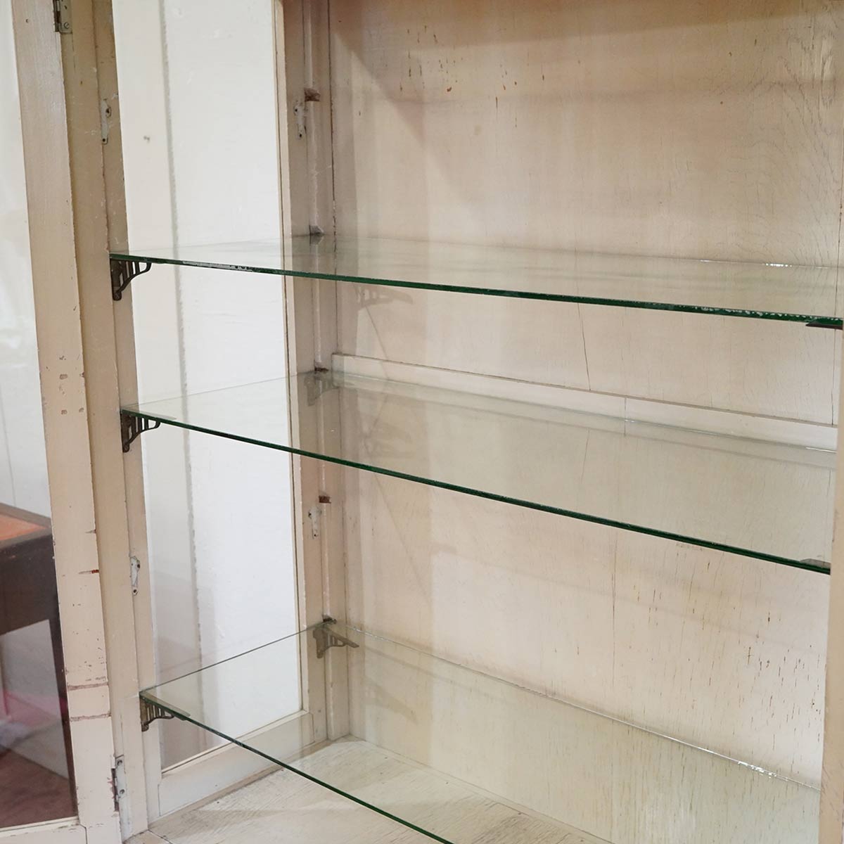 ケビント 医療棚 コレクションボード 飾り棚 キャビネット ホワイト レトロ アンティーク