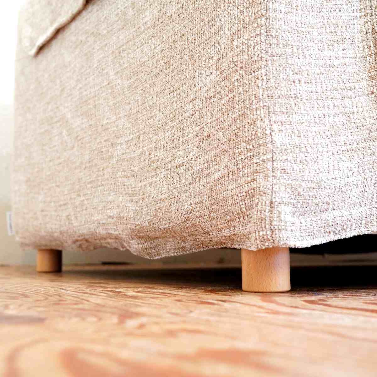 フランネルソファ / FLANNEL SOFA ショコラ 2.5Pソファ 替えカバー付 中古