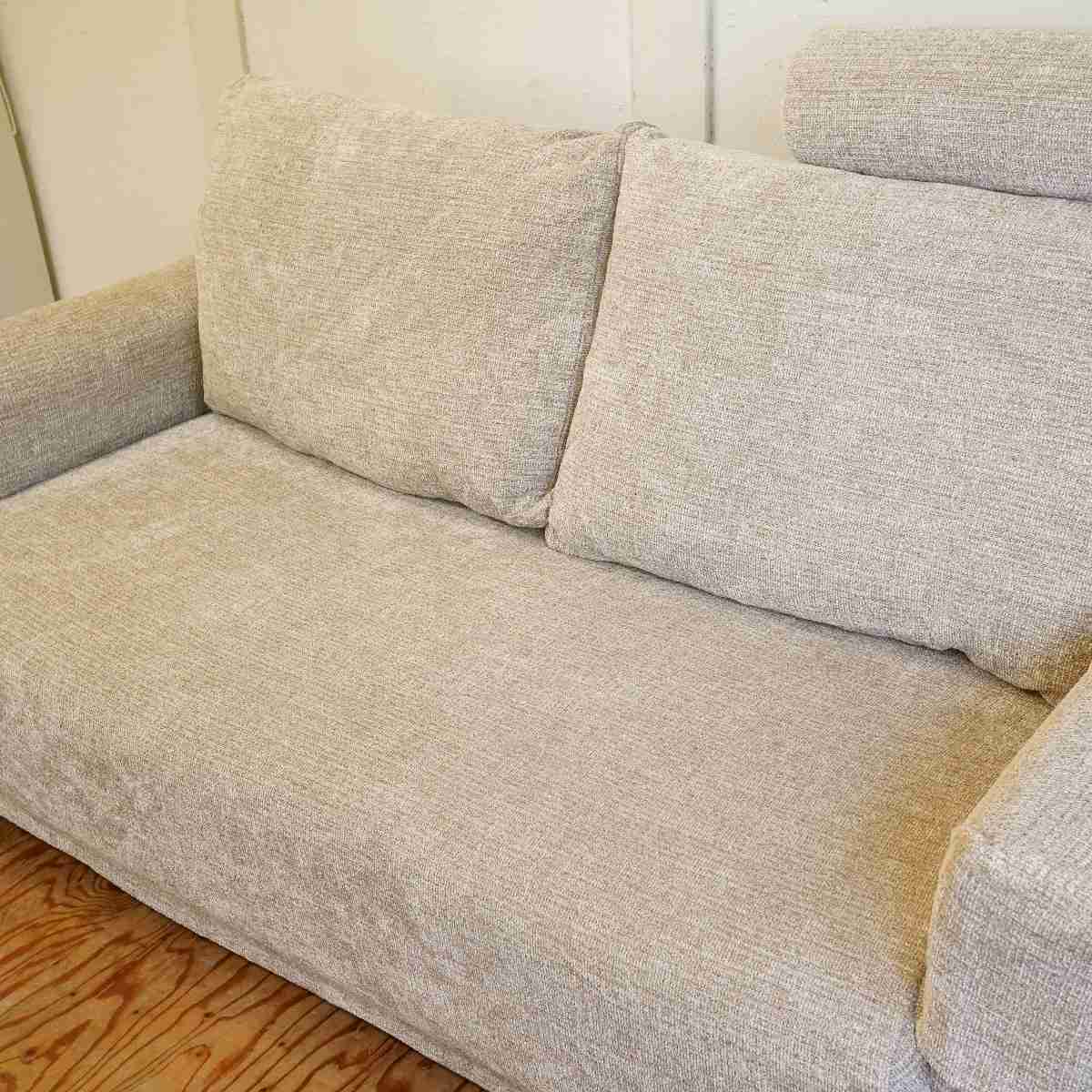 フランネルソファ / FLANNEL SOFA ショコラ 2.5Pソファ 替えカバー付 中古