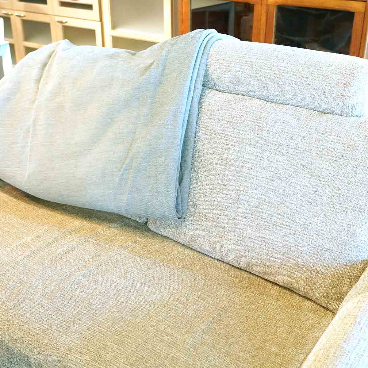 フランネルソファ / FLANNEL SOFA ショコラ 2.5Pソファ 替えカバー付 中古