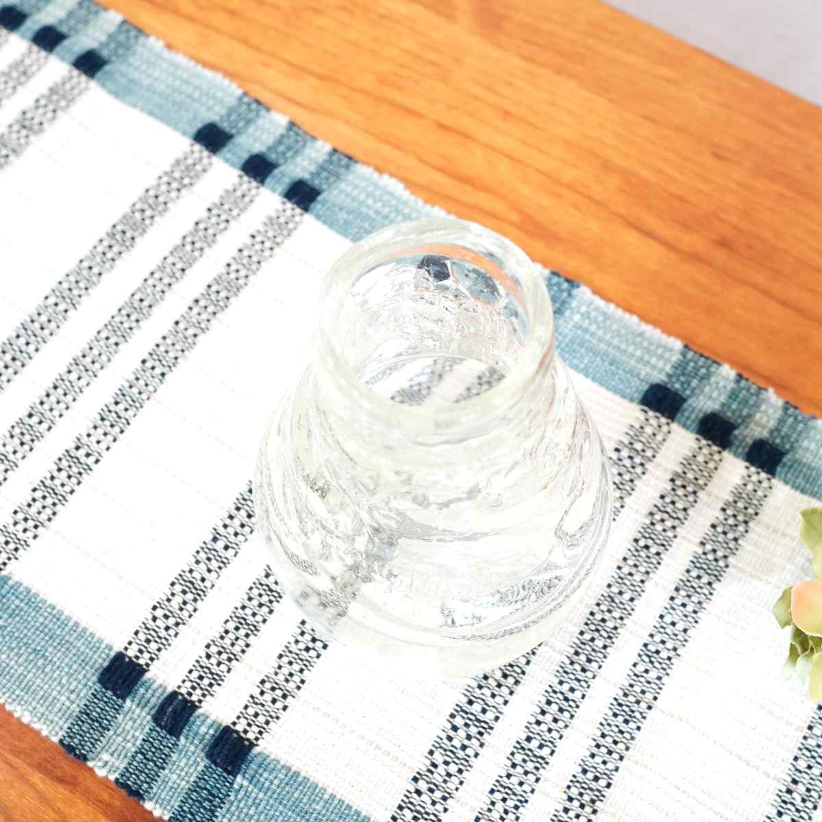 一輪挿し 吹きガラス 安土草多 花瓶 未使用品