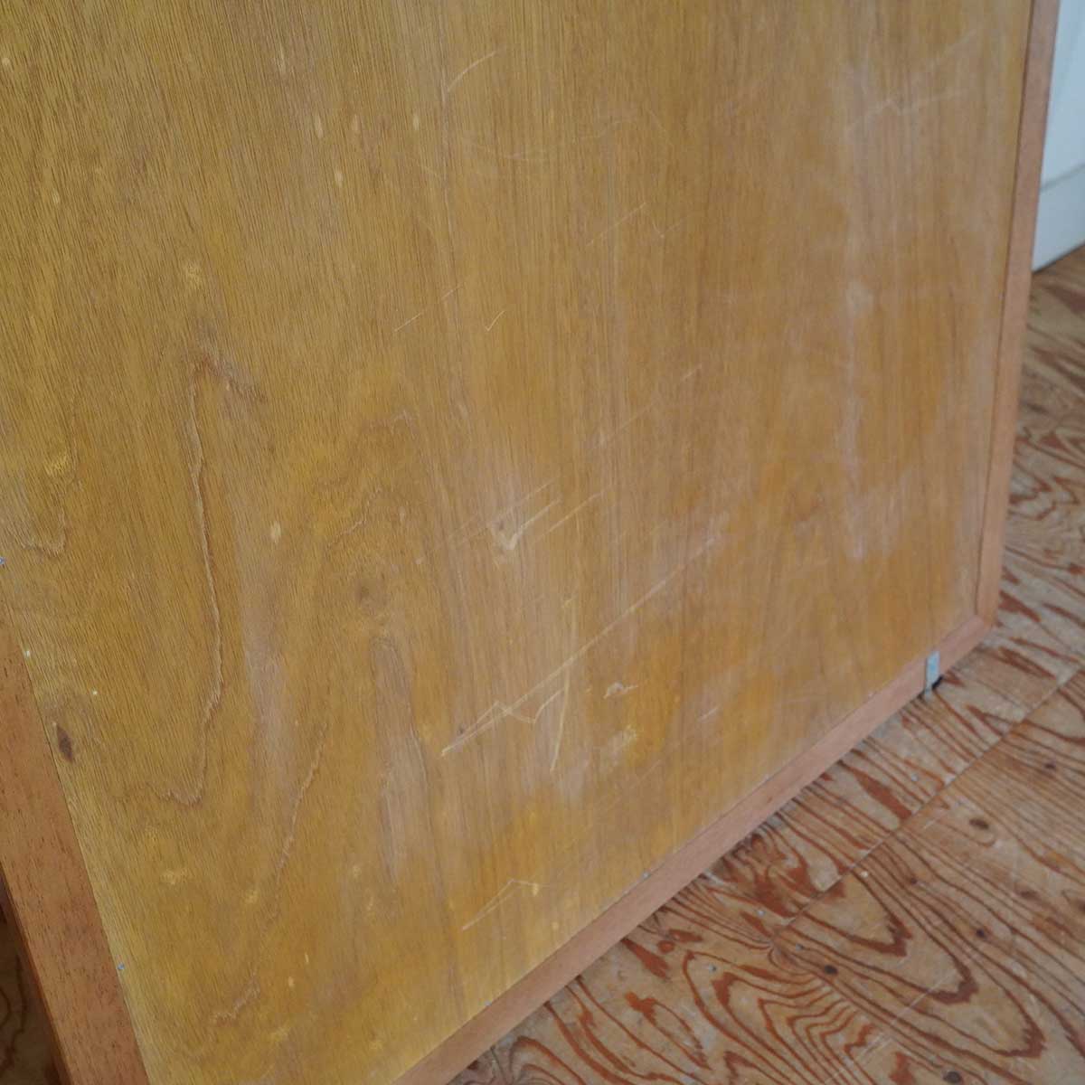 大型ミラー 大きな姿見 ウッドフレーム 全身鏡 中古