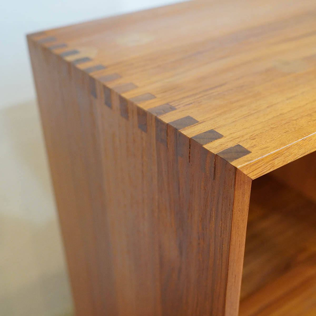 クロロス / CHLOROS チーク無垢材 スモールブックシェルフ 3×3 中古