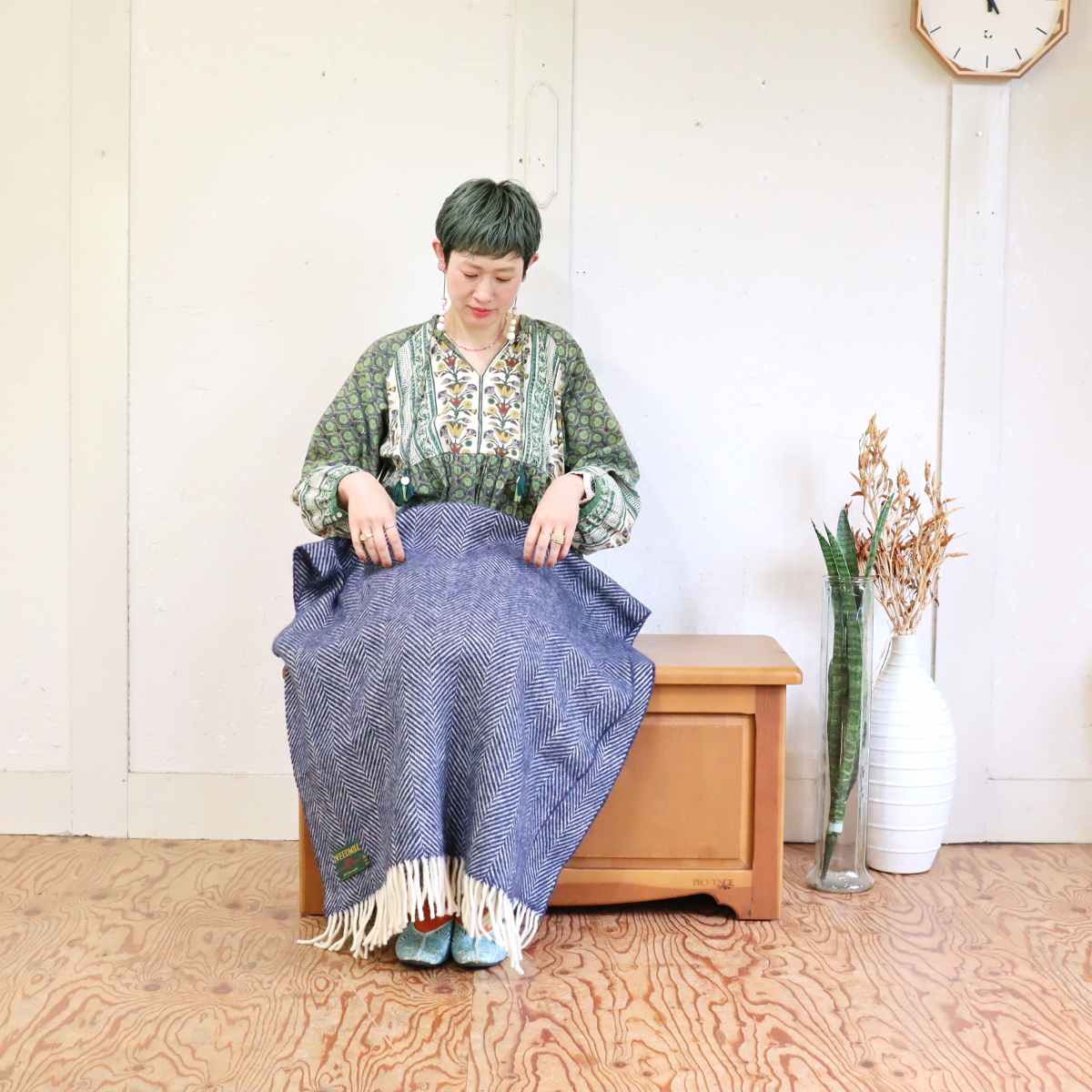 コスガ / KOSUGA プロヴァンスシリーズ ベンチBOX パイン材 中古
