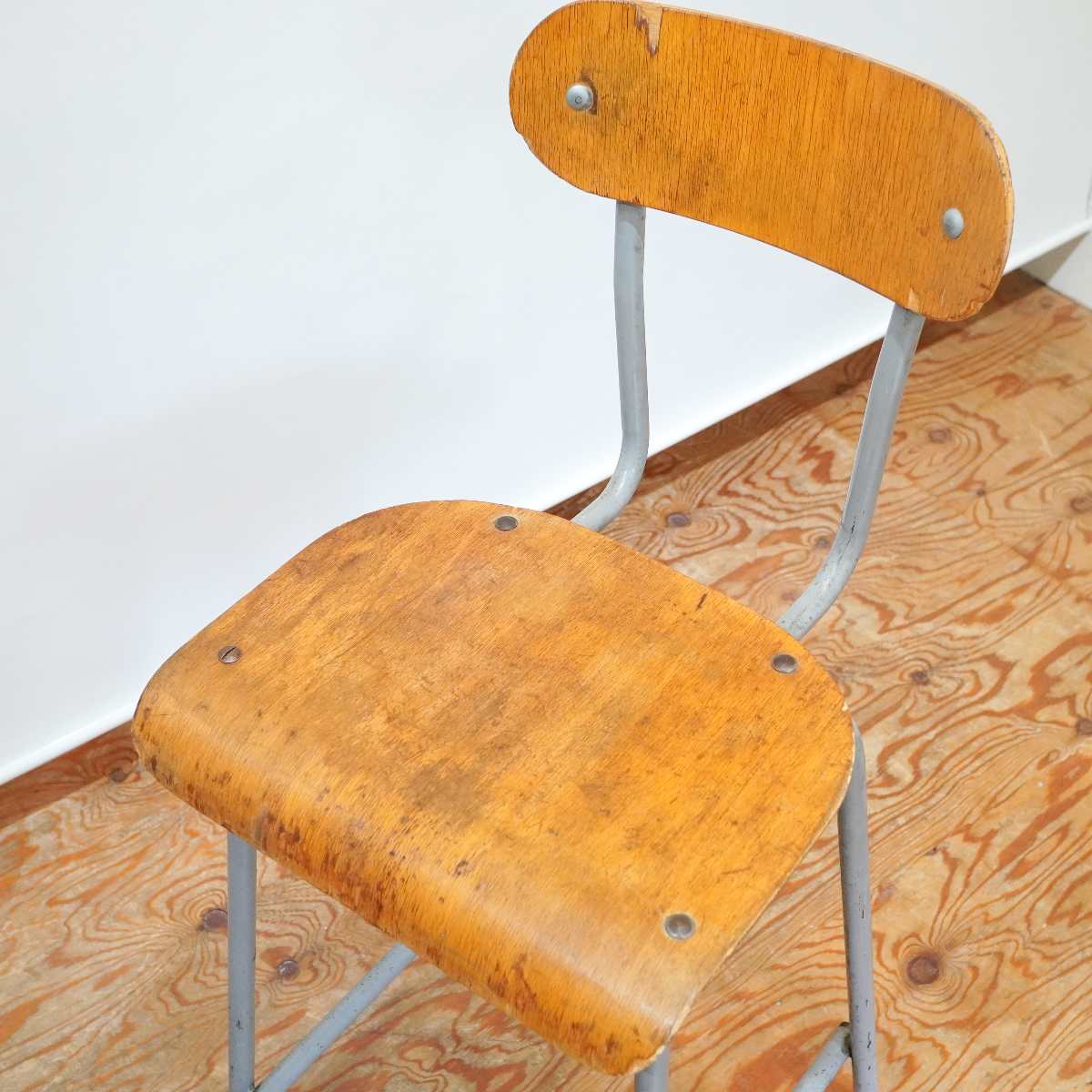 ハイチェア 木製 カウンターチェア アンティーク