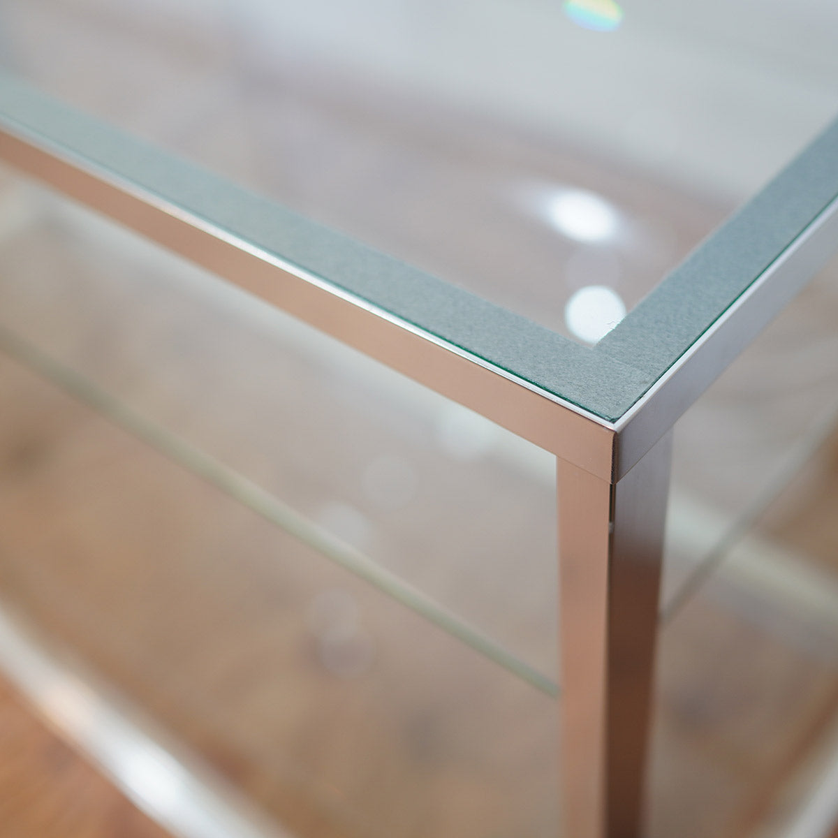 ガラスショーケース ディスプレイケース コレクション棚 店舗什器 昭和レトロ 中古