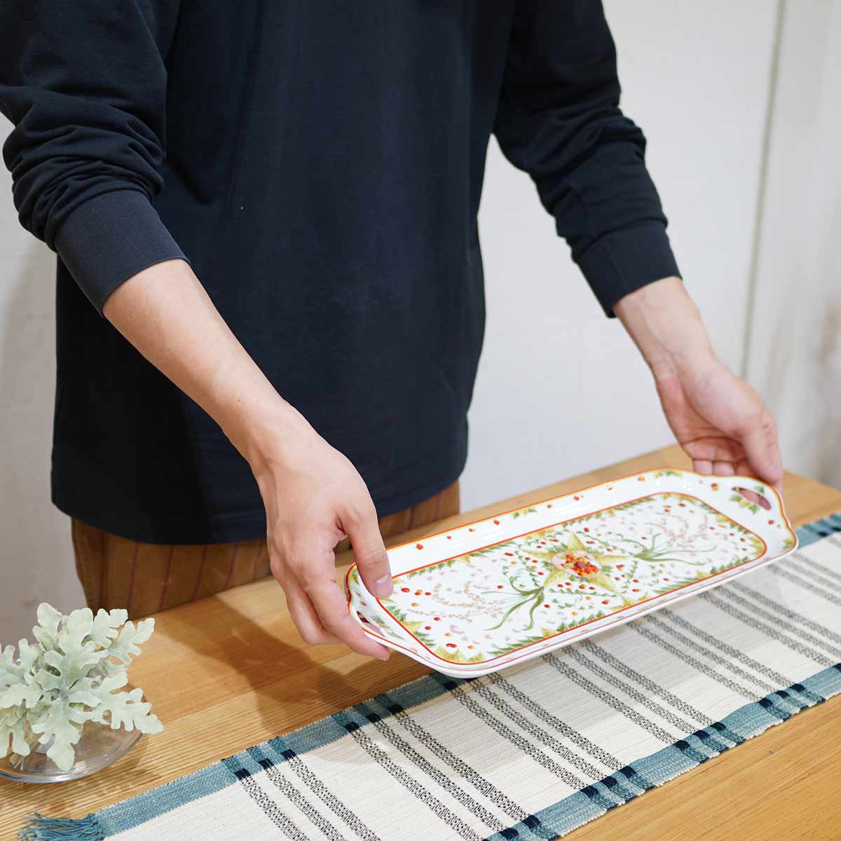 エルメス / HERMES ピタゴラス ロングプレート 未使用