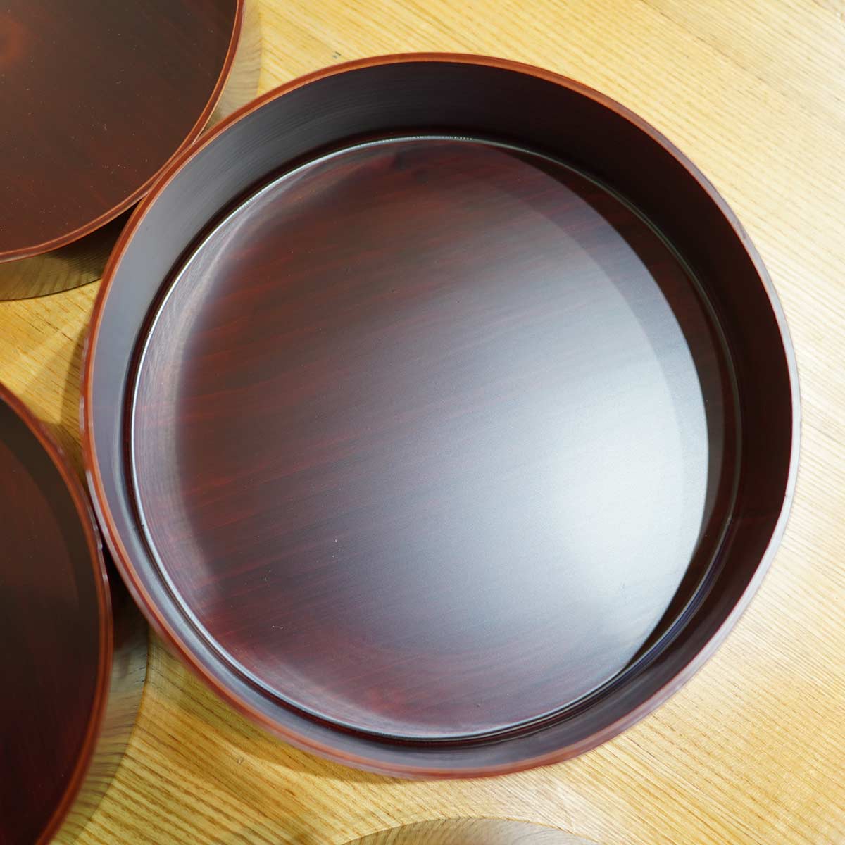 入れ子重 丸 赤木明登 漆 未使用