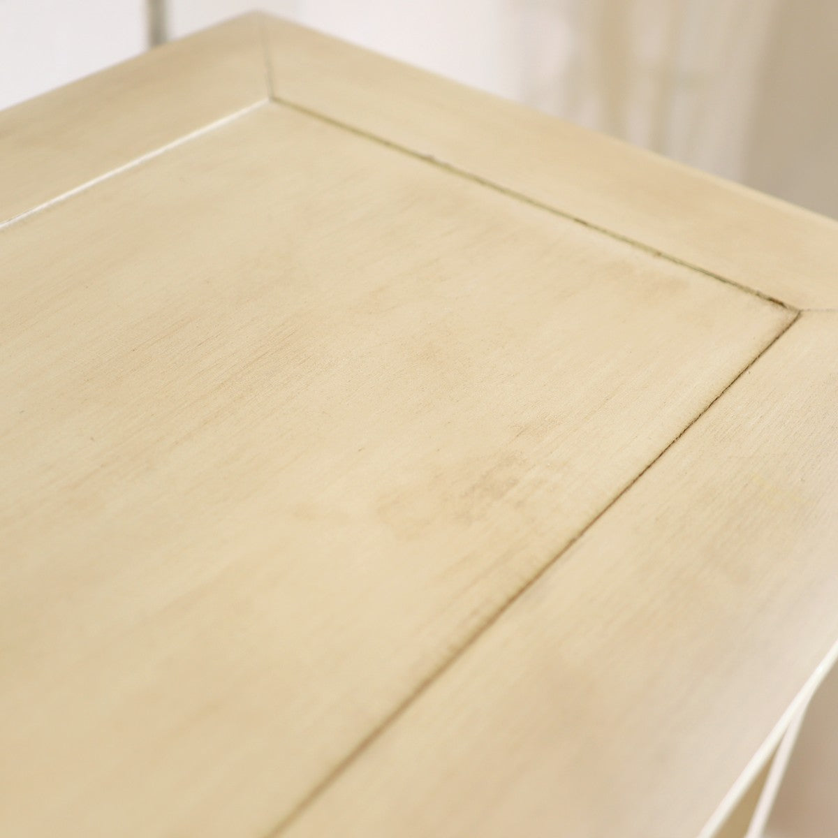 オープンキャビネット ホワイト シャビーチックな収納棚 木製キャビネット 中古