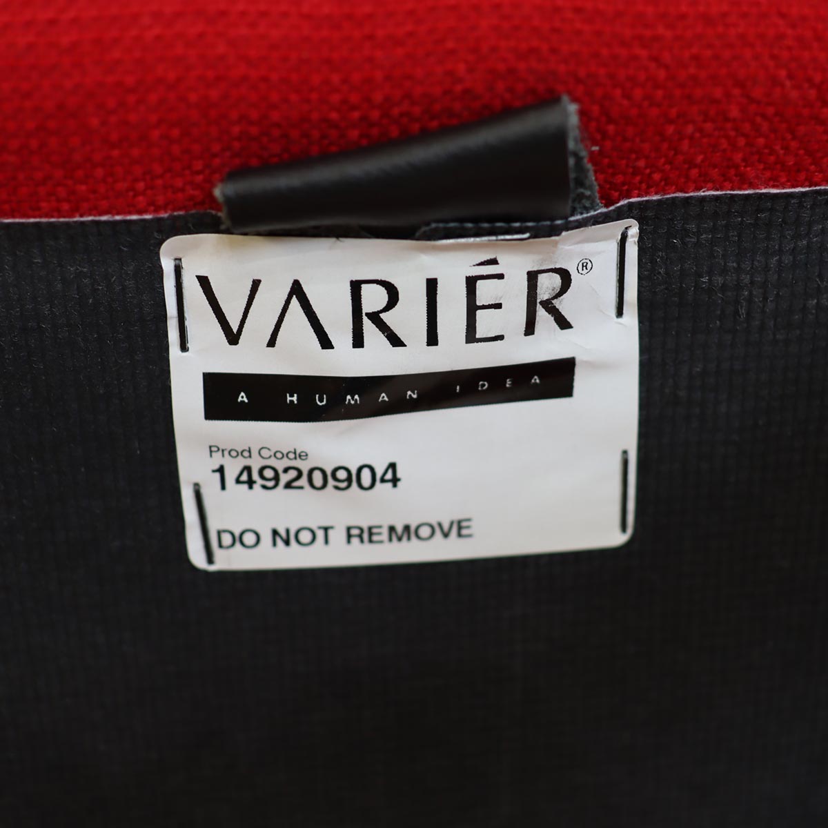 ヴァリエール / VARIER バリアブル / VARIABLE バランスチェア 赤 ピーター・オプスヴィック 中古