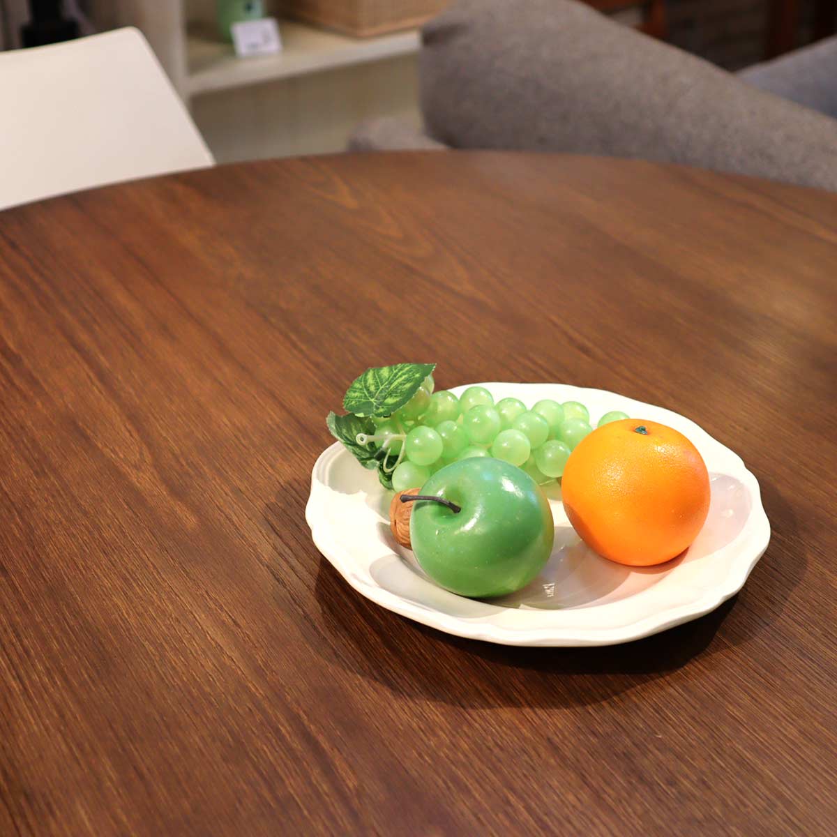 ディゴワン&サルグミンヌ / DIGOIN ET SARREGUEMINES 花リム プレート アンティーク