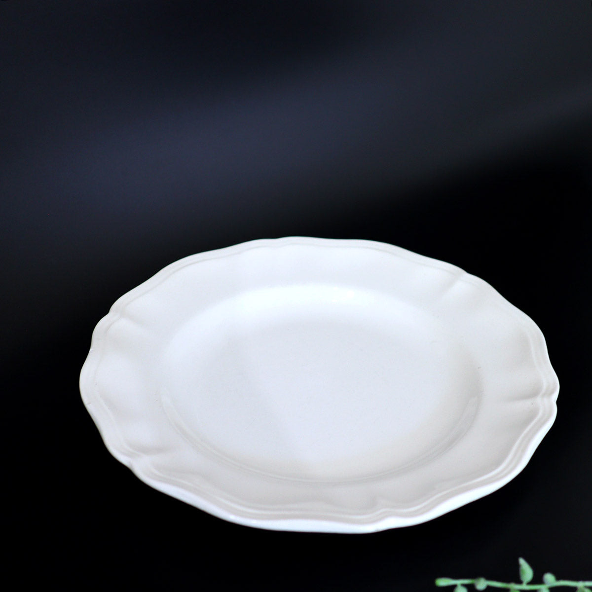 ディゴワン&サルグミンヌ / DIGOIN ET SARREGUEMINES 花リム プレート アンティーク